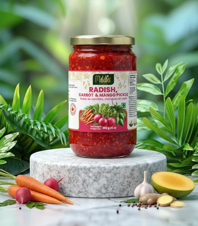 CARROT, MANGO &amp; RADISH PICKLE
